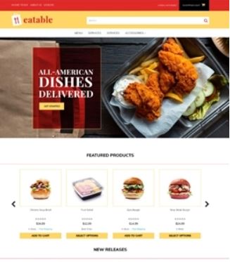 Eatables Preview Website Template