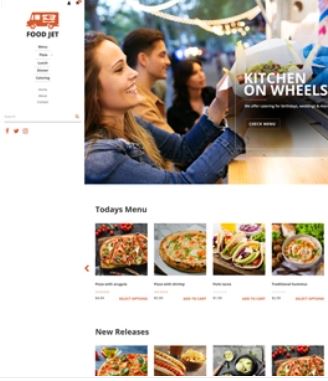 Foodjet Preview Website Template