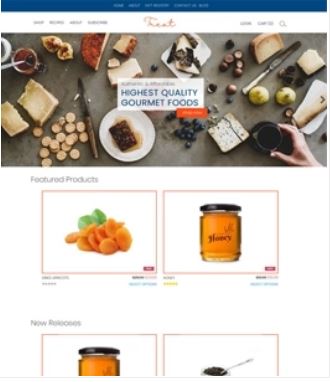 Treat Preview Website Template