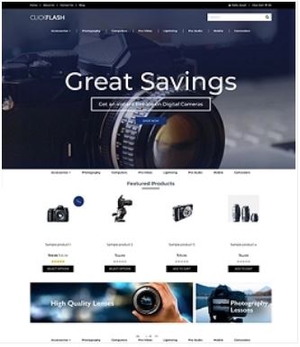 Clickflash Preview Website Template