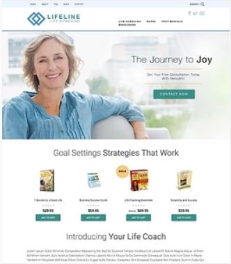 Coaching Preview Website Template