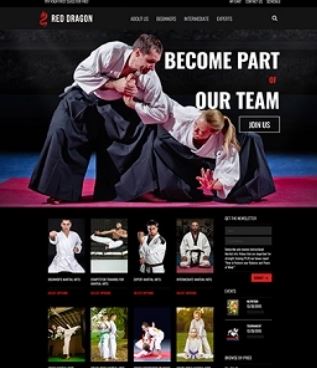 Red Dragon Preview Website Template