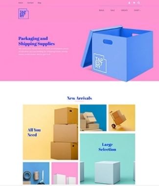 Packing Preview Website Template
