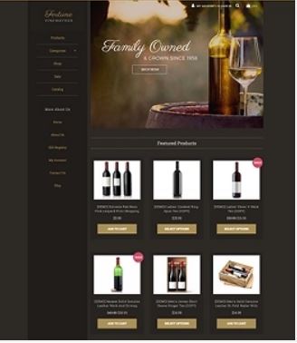 Fortune Wine Preview Website Template